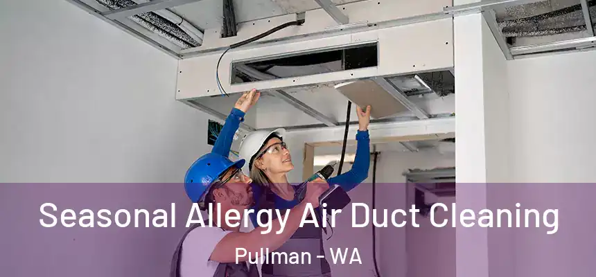 Seasonal Allergy Air Duct Cleaning Pullman - WA